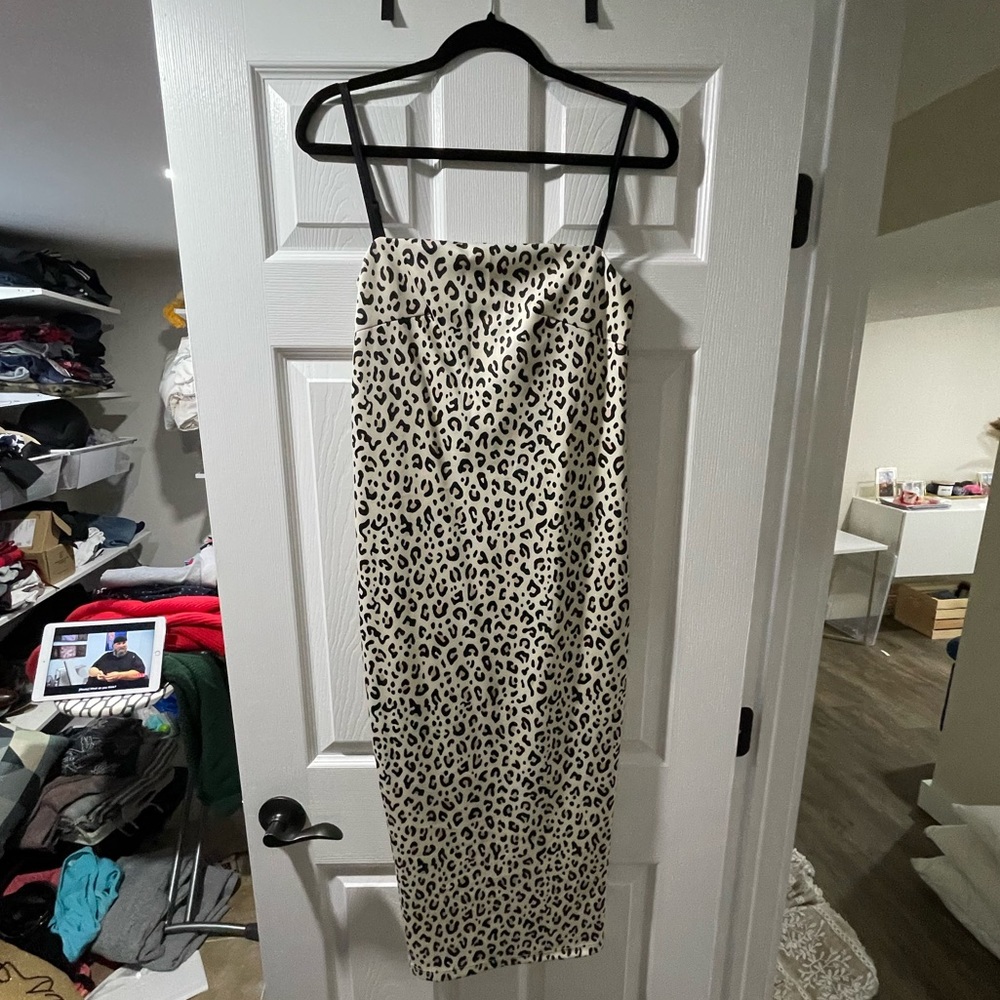 Cheetah Print Dress